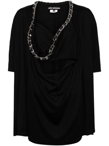 Koszulka Junya Watanabe asymetryczna czarna