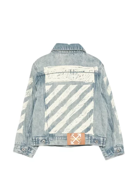 Gyerek farmer dzseki Off-white fehér