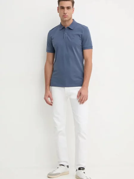 Polo majica Boss modra