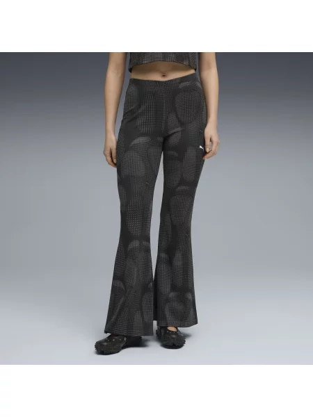 Spodnie DARE TO o rozszerzanym kroju czarne