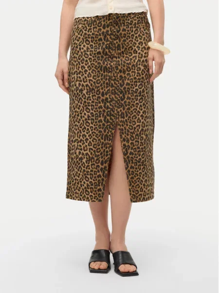 Jeans krilo Vero Moda rjava