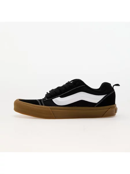 Sneakersy Vans Old Skool skórzane czarne