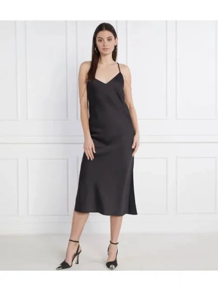 BOSS BLACK Rochie Dechana negru