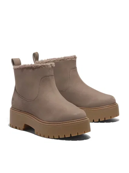 Street členkové topánky Timberland kamene béžová