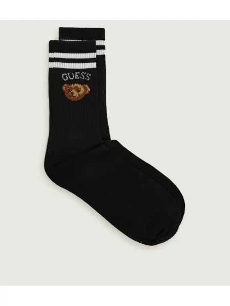 GUESS ACTIVE Șosete Baer negru