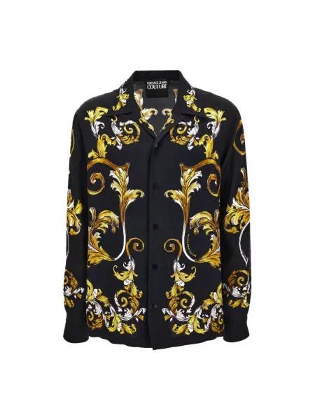 Koszula dżinsowa Versace Jeans Couture czarna