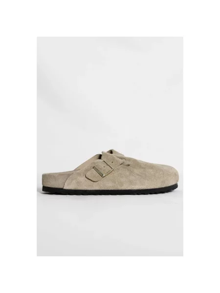 Chodaki Birkenstock beżowe