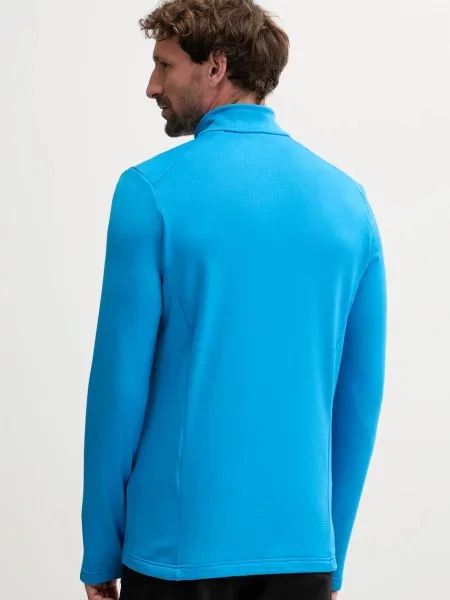 Спортивна кофта Jack Wolfskin Kolbenberg однотонна сірий