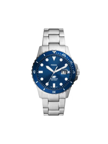 Karóra Fossil Blue ezüst