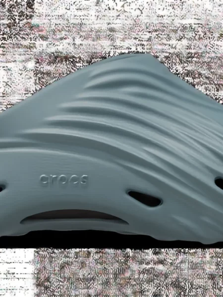 Papuci tip mules Crocs albastru