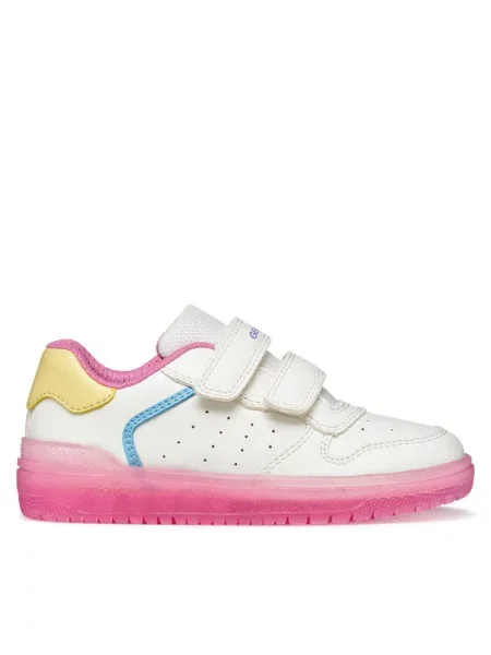 Geox Sneakersy J Washiba Girl D biały