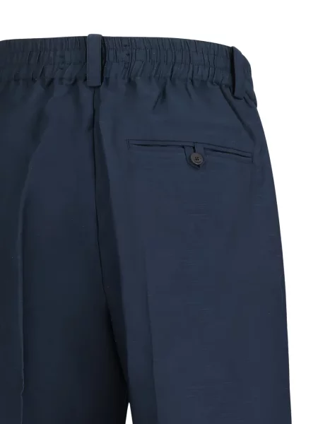 Pantaloni Jacquemus albastru