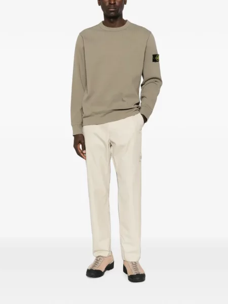 Hanorac Stone Island cu strasuri verde