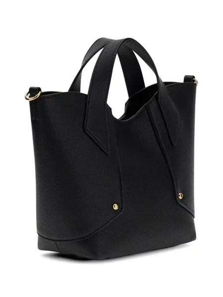 Shopper kabelka Guess s autogramem černá