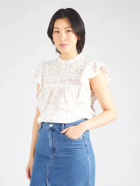 Vero Moda Blúzka Trine biela