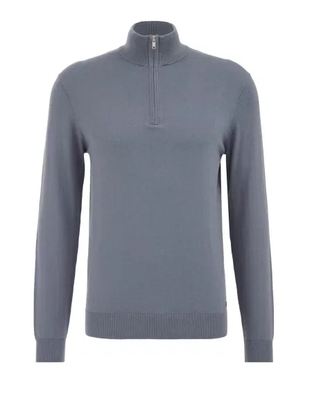 WE Fashion Svetr kouřově modrá