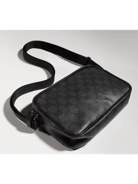 Torba crossbody Gucci skórzana czarna