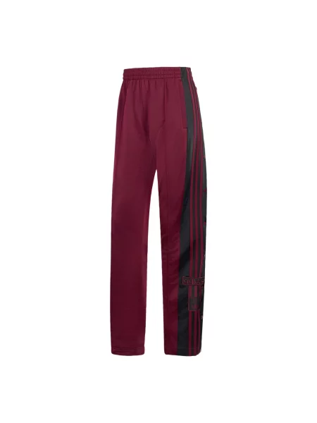 ADIDAS ORIGINALS Pantaloni Adibreak roșu vin negru