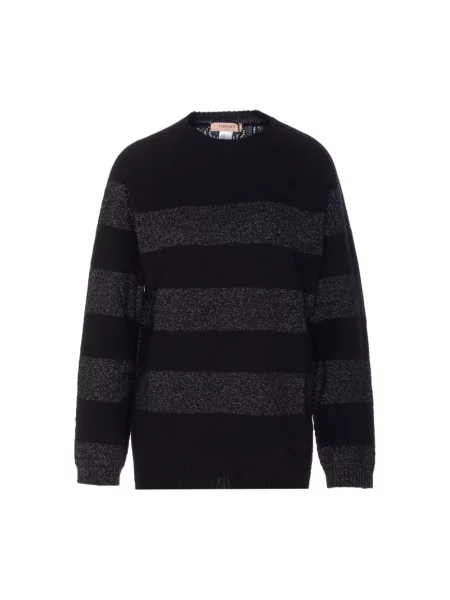 Sweter Twinset czarny