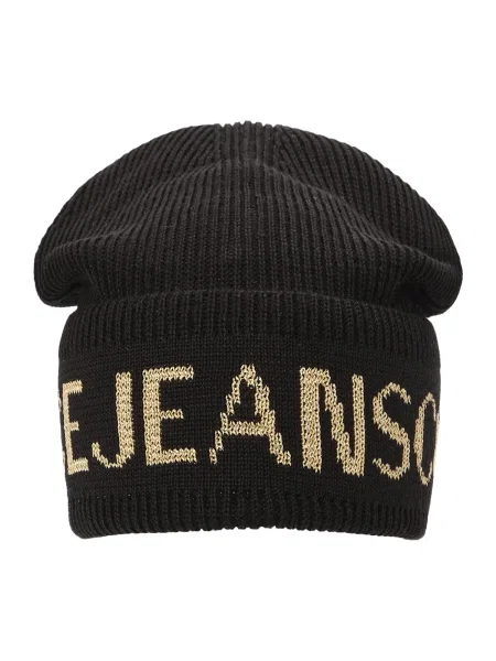 Versace Jeans Couture gyapjú sapka fekete