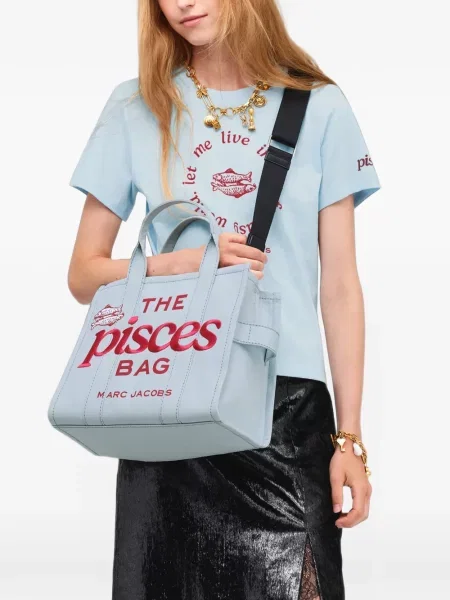 Τσάντα shopper Marc Jacobs μπλε