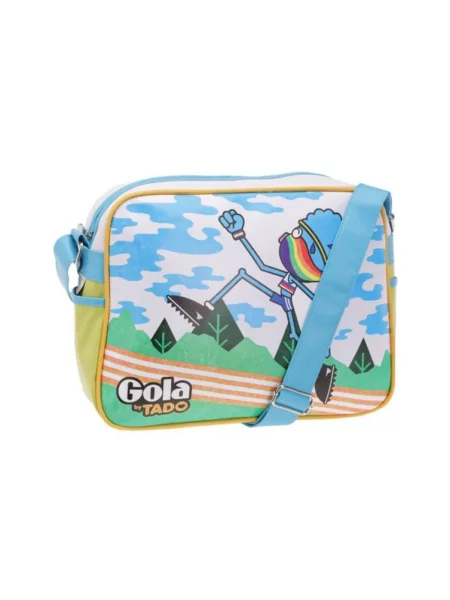 Wielobarwność torebka Gola biała