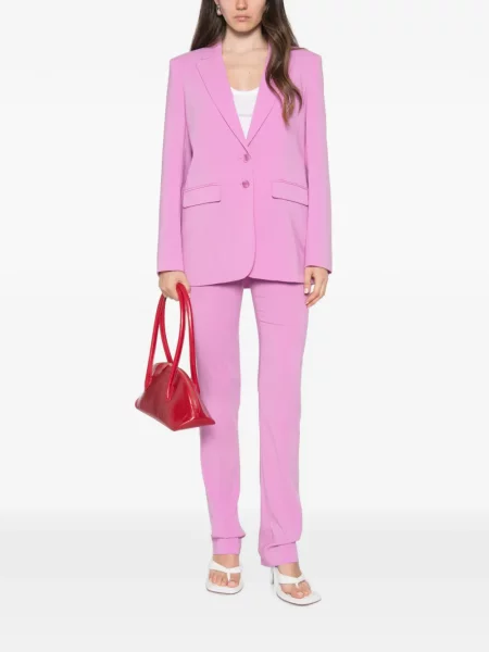 Pantaloni Patrizia Pepe roz