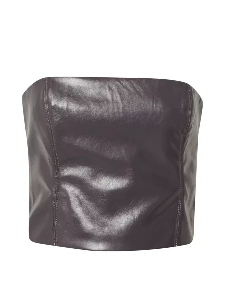 ABOUT YOU x irinassw Top Tela închis gri