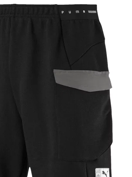 Pantaloni scurți cargo Puma negru