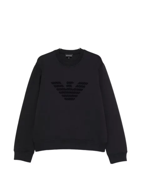 Pulover Emporio Armani cu imagine albastru