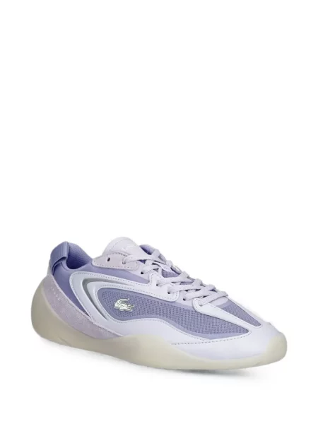 Sneakerși Lacoste cu autograf violet