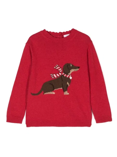 Sweter dziecięcy Patachou czerwony