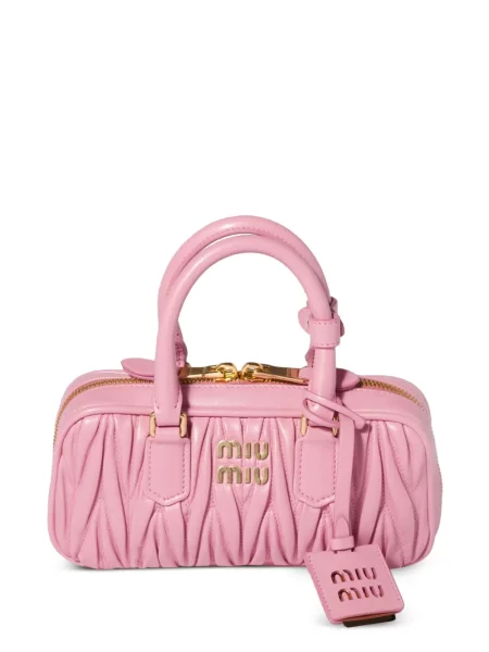 Geantă Miu Miu din piele roz