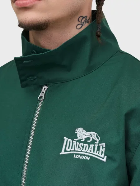 Классический бомбер Lonsdale зеленый