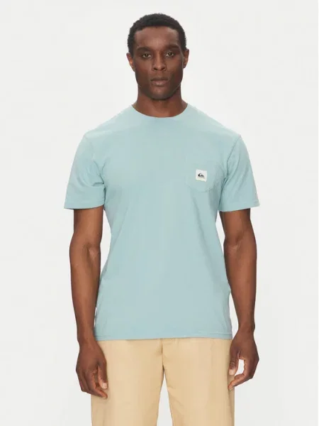 Quiksilver T-Shirt Błękitny niebieska