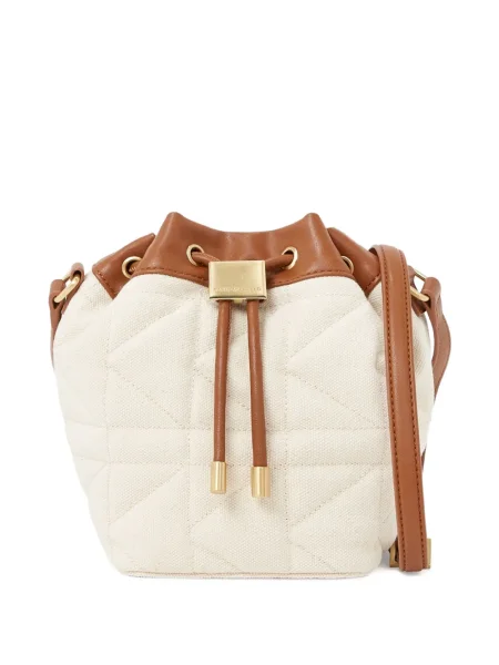 Чанта тип bucket Karl Lagerfeld с кехлибар ватирана