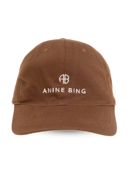 Anine Bing czapka z daszkiem Jeremy Baseball Cap brązowa