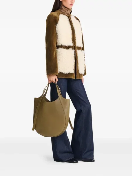 Geanta de piele Longchamp din piele