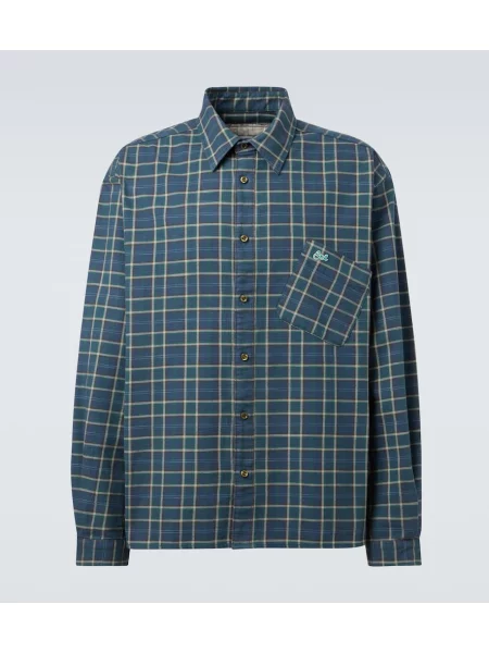 Kostkovaná košile Erl zelená