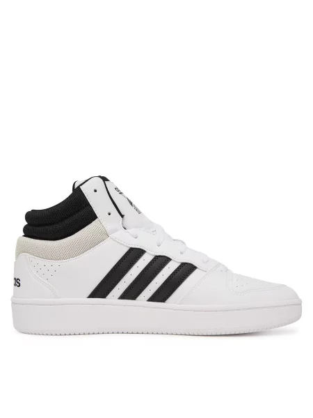 Sneakersy adidas Hoops Mid Classic Shoes biela