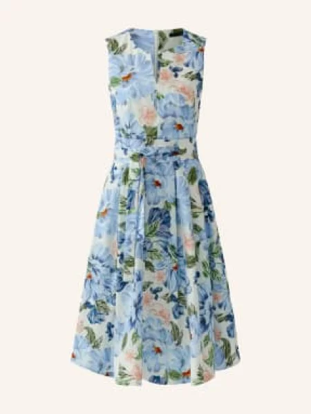 Oui Sukienka blau niebieska