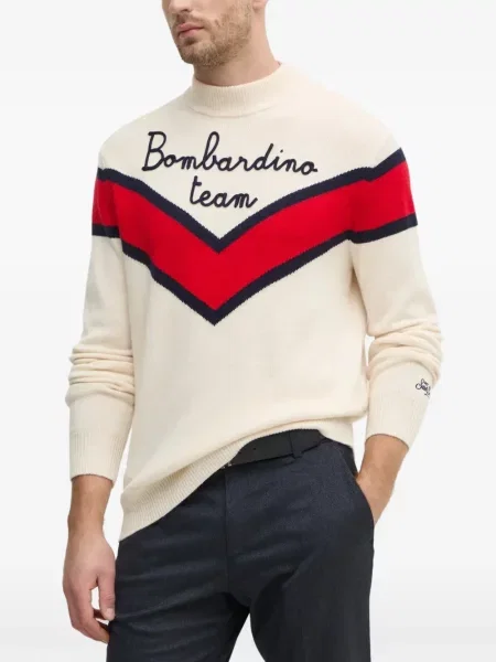 Pulover Mc2 Saint Barth cu broderie