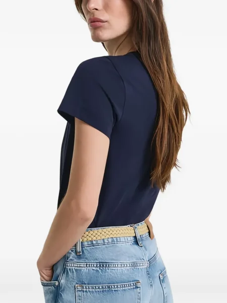 Tricou Gant scurt albastru