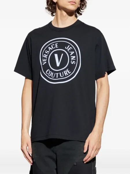 Tricou Versace Jeans Couture negru