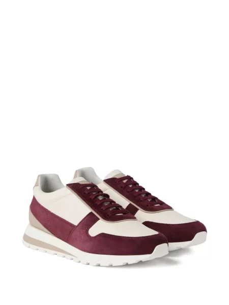 Sneakerși Brunello Cucinelli din piele de căprioară
