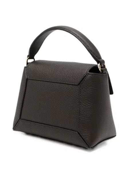 Δερμάτινη τσάντα shopper Strathberry καφέ