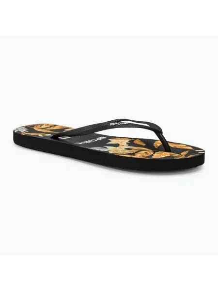 Olcsóbban. Női flip-flop papucs Rip Curl La Isla Bloom Open Toe black. Méret: 41 EU fekete