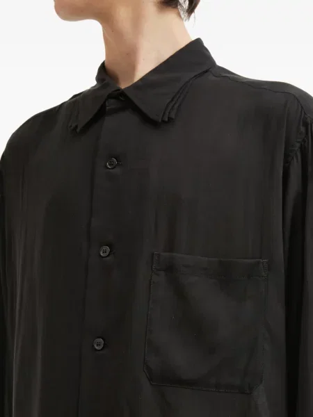 Cămașă Yohji Yamamoto lungă negru
