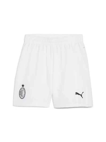Młodzieżowe szorty AC Milan PUMA White białe