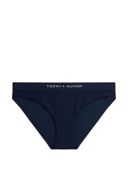 Bikiny Tommy Hilfiger s autogramem modré